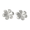 Non-Tarnish 304 Stainless Steel Bead Caps STAS-P363-05P-1