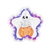 Halloween Style Printed Acrylic Pendants OACR-M007-02A-1