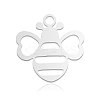 Non-Tarnish 201 Stainless Steel Pendants STAS-N090-LA881-1-2