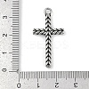 316 Surgical Stainless Steel Pendants STAS-G349-21AS-2