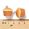 3D Opaque Resin Pendants RESI-G111-03-3