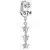 Zinc Alloy Pave Clear Cubic Zirconia Clip on Belly Rings FS-WGD716D-07-1-1