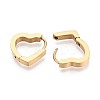 304 Stainless Steel Hoop Earrings STAS-T074-44G-2