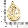 Ion Plating(IP) 304 Stainless Steel Enamel Pendants STAS-I313-03D-3