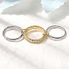 Brass Micro Pave Cubic Zirconia Finger Rings RJEW-P166-01A-01-1