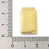 Rack Plating Brass Pave Natural Shell Pendants KK-G513-27G-3