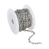 304 Stainless Steel Cable Chains CHS-CJ0001-15P-5