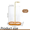 Glass Incense Holder AJEW-WH0410-193B-2