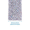 Glitter Resin Hotfix Rhinestone(Hot Melt Adhesive On The Back) OCOR-TA0002-02-40mm-9