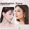 6 Pairs 6 Style304 Stainless Steel Hoop Earrings for Women EJEW-BBC0001-95-4