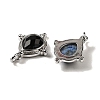 Natural Mixed Stone Faceted Pendants G-C096-02P-2