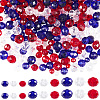 900Pcs 9 Styles Independence Day Theme Transparent Electroplate Glass Beads Strands EGLA-SP0001-27-1