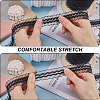 1 Roll Knitted Fish Line Nylon Elastic Lace Trim OCOR-GF0003-72B-6