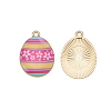 Printed Alloy Pendants ENAM-ZX002-38H-1