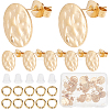 20Pcs 304 Stainless Steel Stud Earring Findings STAS-CN0001-76-1