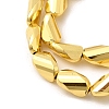 Electroplate Glass Beads Strands EGLA-F166-05B-G-3