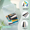 10Pcs 5 Colors Resin & Wood Pendants RESI-TA0004-50-5