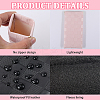 2Pcs 2 Colors PU Imitation Slip-in Leather Glasses Case AJEW-CN0003-26D-4