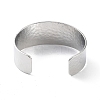 Rack Plating Brass Open Wide Cuff Bangles for Women LS-BJEW-D032-06P-3