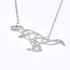 Non-Tarnish 201 Stainless Steel Pendant Necklaces LS-NJEW-T009-JN100-1-40-1