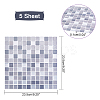 PET Self-Adhesive Mark Crystal Pattern Paper DIY-WH0223-11B-3