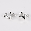 Tibetan Style Alloy Charms TIBE-N010-47AS-RS-2