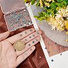 7Pcs 7 Colors Brass Cubic Zirconia Pendants KK-DR0001-03-3
