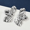 Non-Tarnish 304 Stainless Steel Stud Earrings for Women EJEW-Z057-01P-2