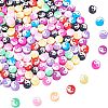 Handmade Polymer Clay Beads Strand CLAY-NB0001-34-1