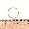 5Pcs 304 Stainless Steel Open Cuff Rings for Women RJEW-K313-12G-5