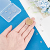 15Pcs 925 Sterling Silver Open Jump Rings STER-PH0001-41-3