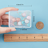 12Pcs 6 Colors Natural White Jade Gemstone Pendants G-SC0002-08B-7