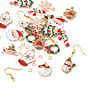 DIY Christmas Earring Making Kits DIY-TA0002-86-3