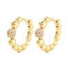 Rack Plating Round Brass Hoop Earrings EJEW-N055-47G-RS-1
