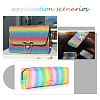 Sparkle PU Leather Fabric AJEW-MSMC006-01-6