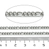 304 Stainless Steel Figaro Chains CHS-K018-03P-2