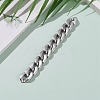 Handmade Spray Painted Acrylic Curb Chains AJEW-JB00894-01-4