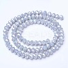 Electroplate Glass Beads Strands LS-EGLA-A034-P8mm-B11-2