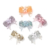 6Pcs 6 Colors Transparent Resin Beads RESI-YW0005-47-5