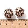 Silicone Beads Loose Silicone Beads Kit Leopard Print Silicone Beads for Keychain Making Bracelet Necklace FIND-SZC0014-170-3