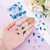 80Pcs 8 Styles Transparent Glass Beads EGLA-GA0001-30-3