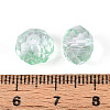 Baking Paint Transparent Glass Beads GLAA-N011-10mm-07-3