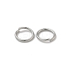 Tarnish Resistant 304 Stainless Steel Open Jump Rings STAS-E067-07-9mm-3