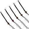 5Pcs Braided Polyester Nylon Mobile Phone Making Cord Loops FIND-TA0008-45A-2