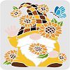 Plastic Reusable Drawing Painting Stencils Templates DIY-WH0202-259-1