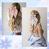 5Pcs 5 Colors Cloth Snap Hair Clips PHAR-SP0001-21-6