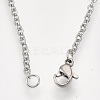 201 Stainless Steel Pendant Necklaces NJEW-T009-JN049-1-40-3