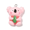 Cute Animal Opaque Resin Pendants LS-FIND-B035-01-1
