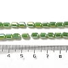 Electroplate Glass Beads Strands EGLA-D031-01-5