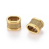 Tibetan Style Slide Charms TIBEB-4804-AG-LF-2